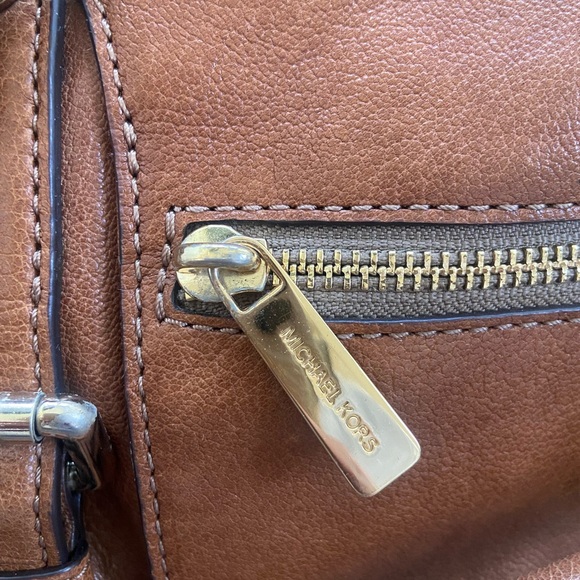 Michael Kors Brown Leather Handbag - Picture 2 of 12